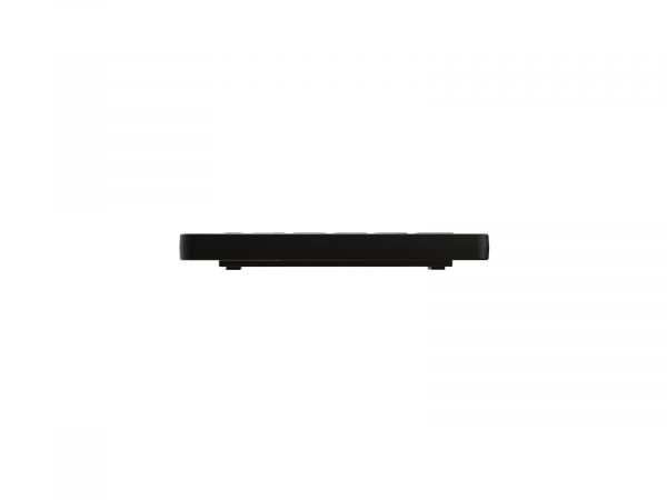 KBA-CK78-BNBN-US (left side) left view of black Bluetooth keyboard