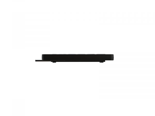 KBA-CK78-BNUN-US (left side) left view of black USB keyboard