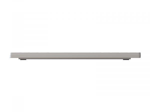 KBA-CK78-WNBN-US (front view) front view of white Bluetooth keyboard
