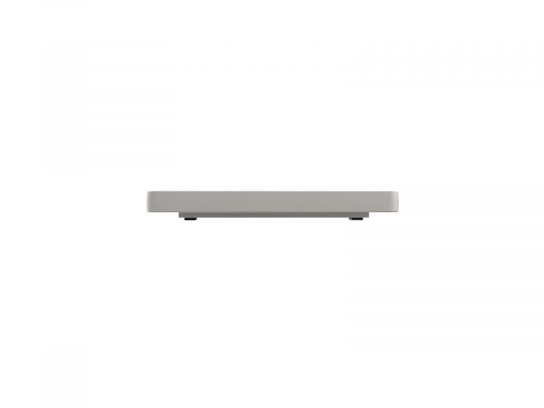 KBA-CK78-WNBN-US (left side) left view of white Bluetooth keyboard