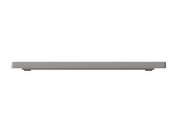 KBA-CK78-WNUN-US (front view) front view of white USB keyboard