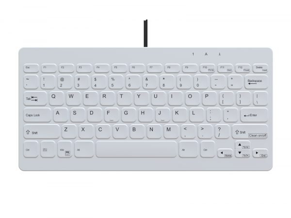 KBA-CK78-WNUN-US (top view) top view of 78-key white USB keyboard