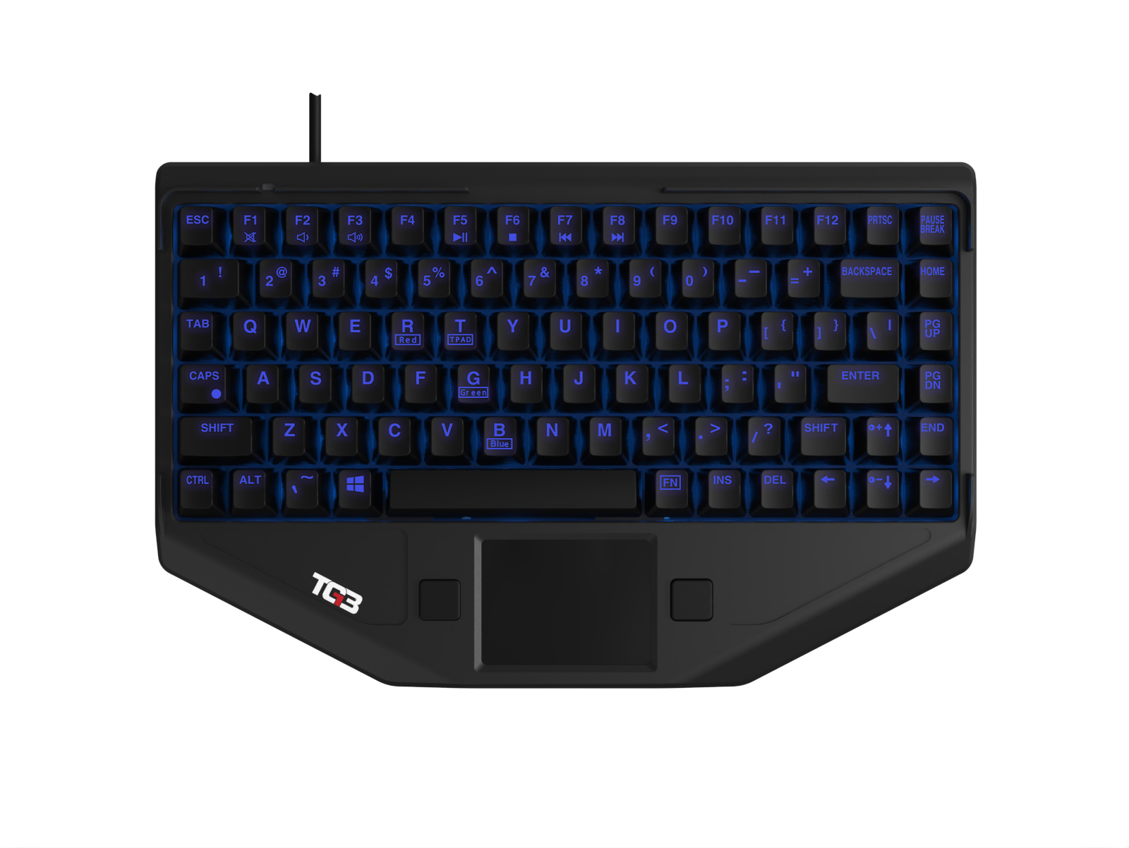 KBA-BLTX-U-US (with blue backlighting) KBA-BLTX-U-US (with blue backlighting)