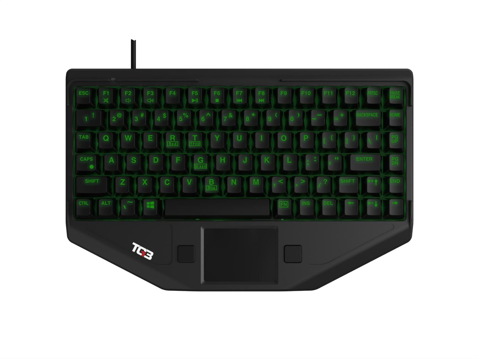 KBA-BLTX-U-US (with green backlighting) KBA-BLTX-U-US (with green backlighting)