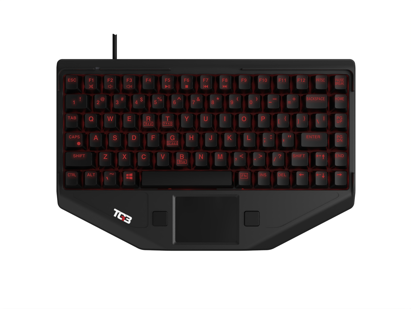KBA-BLTX-U-US (with red backlighting) KBA-BLTX-U-US (with red backlighting)