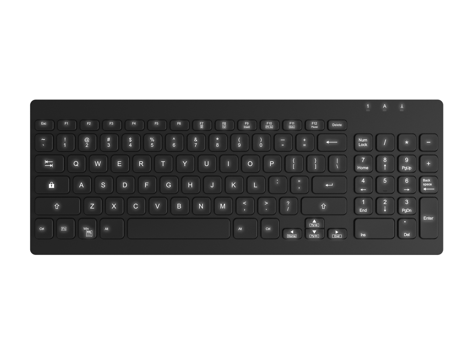 KBA-TG96-BNBW (white backlighting) KBA-TG96-BNBW (white backlighting)