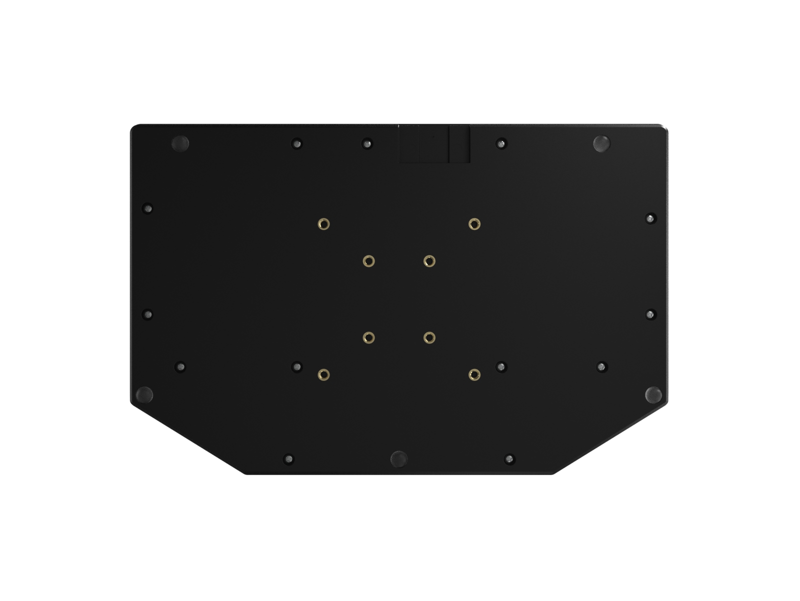 KBA-BLTXR-LPBT-US (bottom view) BLTXR rugged, low-profile keyboard (bottom view)