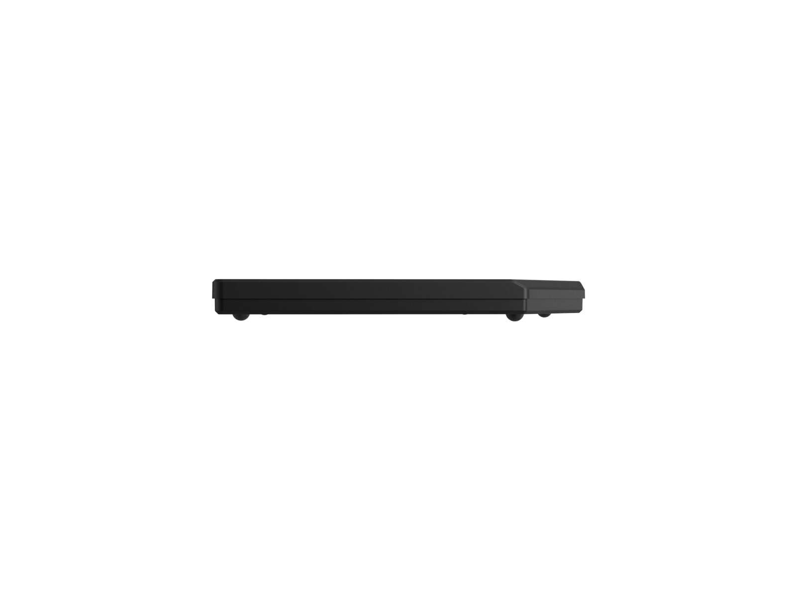 KBA-BLTXR-LPBT-US (left view) BLTXR rugged, low-profile keyboard (left view)